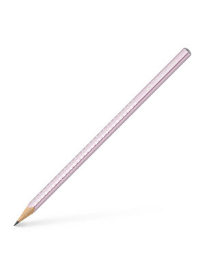 Potlood Grip sparkle - rose metallic