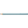 Grafietpotlood Jumbo Sparkle Grip - B ocean metallic