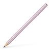 Grafietpotlood Jumbo Sparkle Grip - B rose metallic