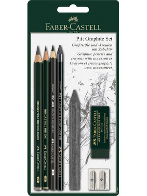 Pitt Graphite Potloodset 7-delig Pitt Graphite Potloodset 7-delig