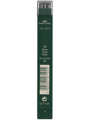 Potloodstiftjes TK9071 - 3,15mm - 4B