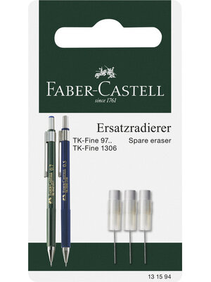 Reservegum met reinigingsnaald