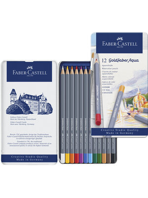 Goldfaber Aquarelpotlood - set 12 stuks Goldfaber Aquarelpotlood - set 12 stuks