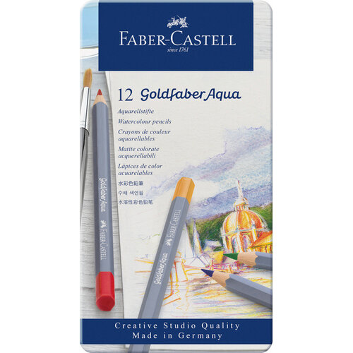 Aquarelkleurpotlood Goldfaber - etui 12 stuks