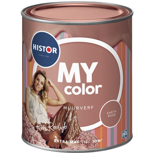 Histor MY color Muurverf Extra Mat - Earth Rose