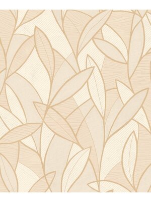 Noordwand Allure Behang met bladerenprint - AL26231