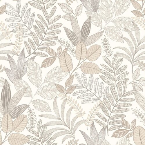 Noordwand Allure Behang met bladerenprint - AL26290