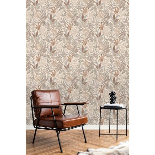 Noordwand Allure Behang met bladerenprint - AL26292