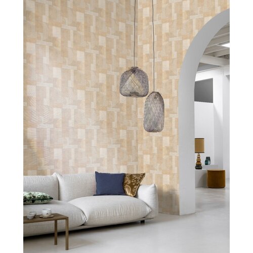 Noordwand Allure Behang met grafische lijnen en cirkels - AL26281