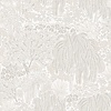 Noordwand Allure Behang met metallic bomen- en bladerenprint - AL26260