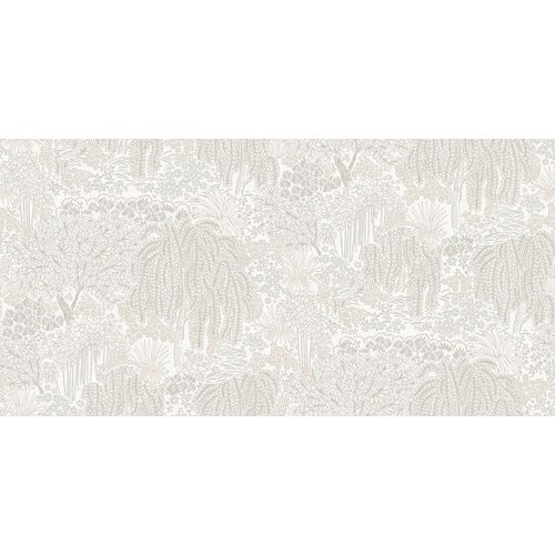 Noordwand Allure Behang met metallic bomen- en bladerenprint - AL26260