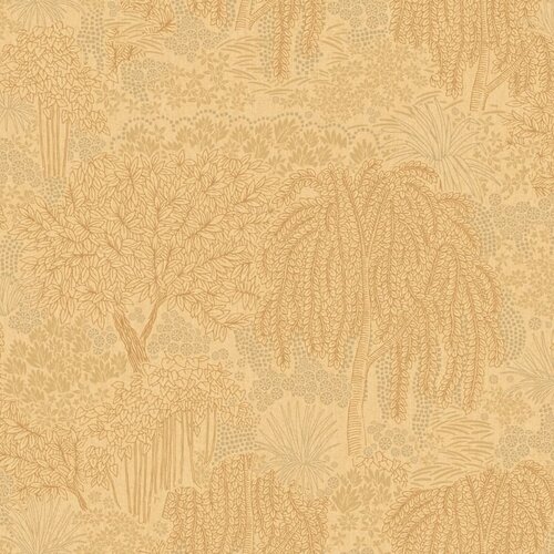 Noordwand Allure Behang met metallic bomen- en bladerenprint - AL26262