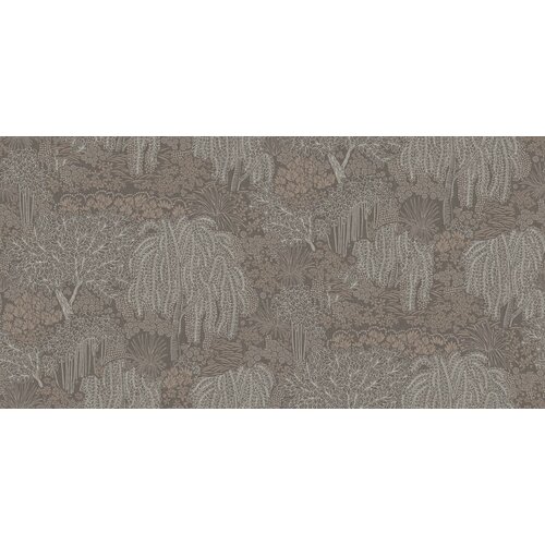 Noordwand Allure Behang met metallic bomen- en bladerenprint - AL26265