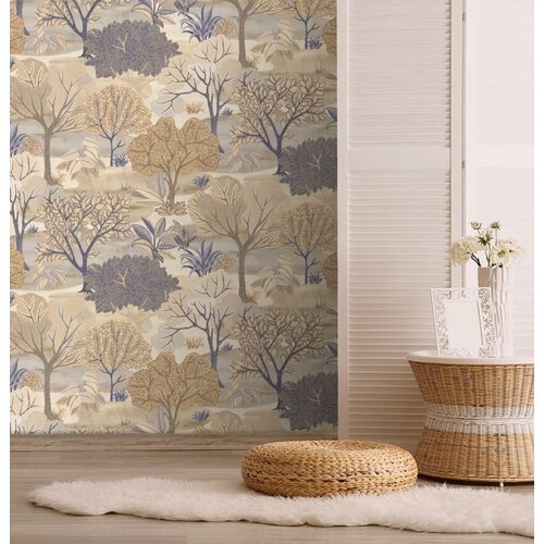 Noordwand Allure Behang met verschillende bomen - AL26250