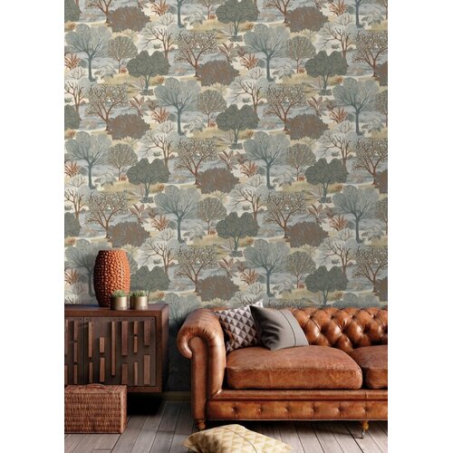 Noordwand Allure Behang met verschillende bomen - AL26251