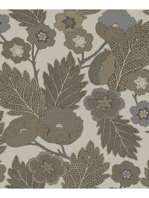 Noordwand Antibes Behang abstracte bloemen en bladeren - AN28271