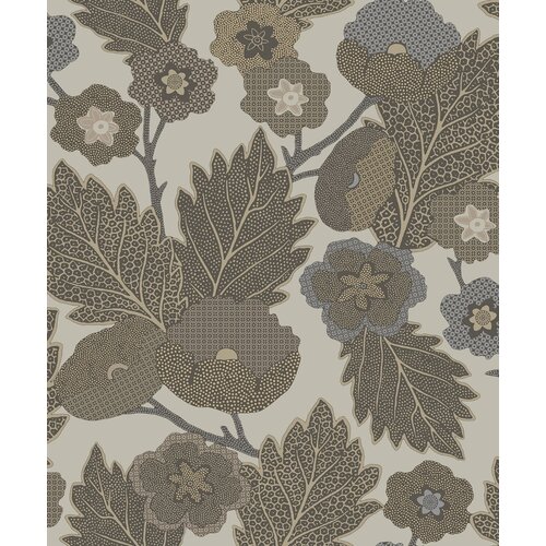 Noordwand Antibes Behang abstracte bloemen en bladeren - AN28271