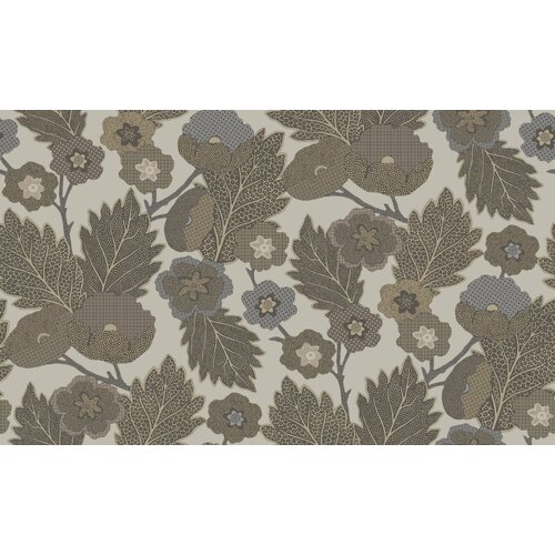 Noordwand Antibes Behang abstracte bloemen en bladeren - AN28271