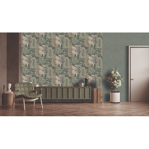 Noordwand Antibes Behang abstracte bomen - AN28283