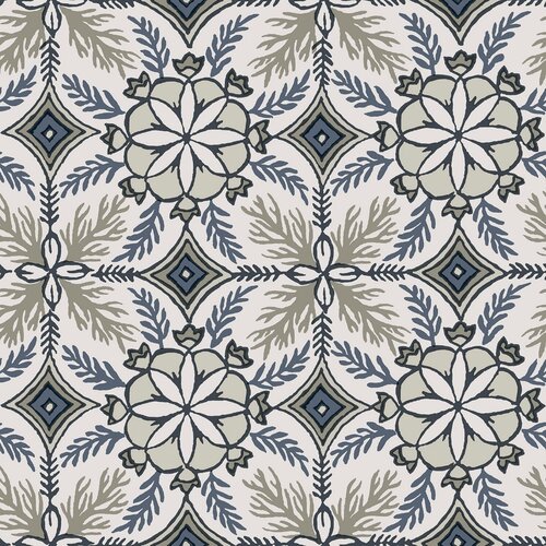 Noordwand Antibes Behang getekende bloemen motief - AN28242