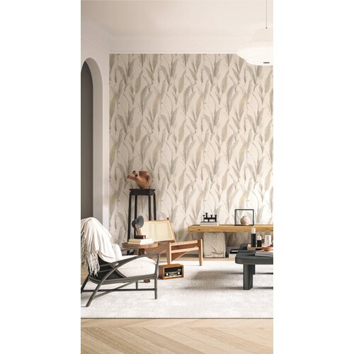 Noordwand Arche Behang met bladeren - 39001