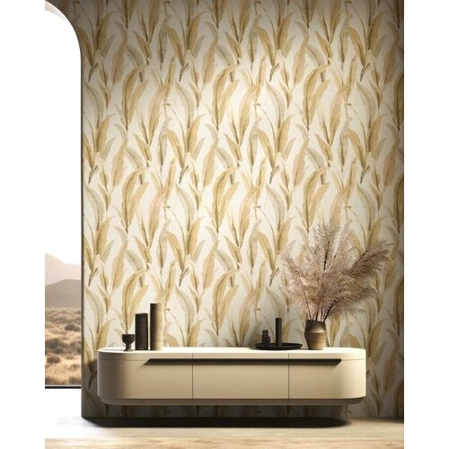 Noordwand Arche Behang met bladeren - 39002