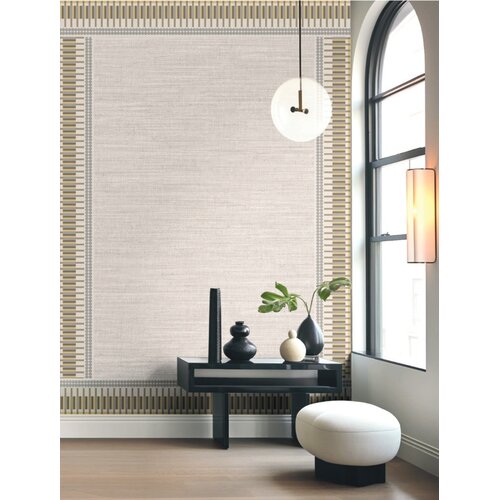 Noordwand Arche Behang met linnenlook - 39041