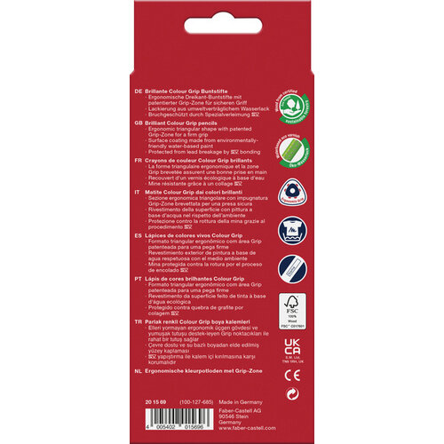 Kleurset GRIP pastel - neon en metallic