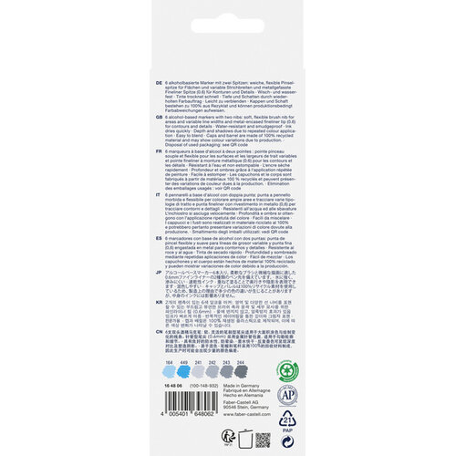 Sketchmarker Goldfaber - etui 6 stuks - Product design