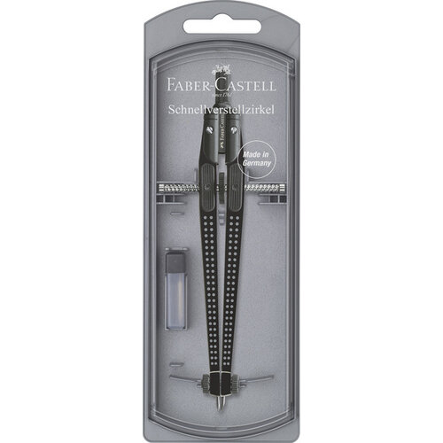 Snelverstelpasser Grip zwart