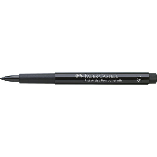 Tekenstift Pitt Artist Pen 1,5 - zwart Tekenstift Pitt Artist Pen 1,5 - zwart