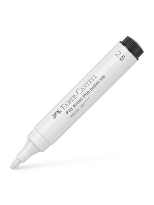 Tekenstift Pitt Artist Pen - 101 wit