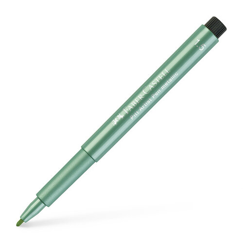 Tekenstift Pitt Artist Pen - 294 groen metallic