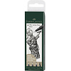 Pitt Artist Pen - set 4 stuks - zwart (03 05 07 B) Pitt Artist Pen - set 4 stuks - zwart (03 05 07 B)