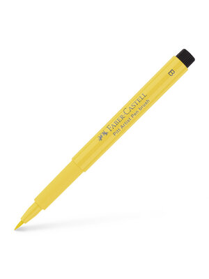 Tekenstift Pitt Artist Pen Brush - 108 donker cadmium geel