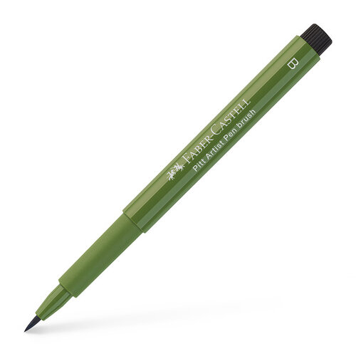 Tekenstift Pitt Artist Pen Brush - 174 chroom groen opaak