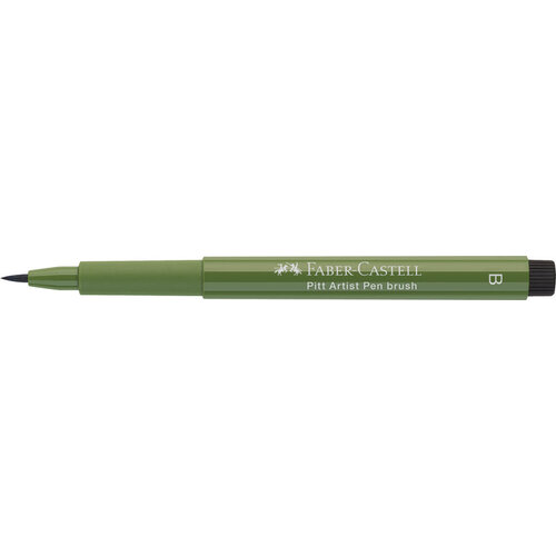 Tekenstift Pitt Artist Pen Brush - 174 chroom groen opaak