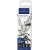 Pitt Artist Pen Comic Black - set 4 stuks