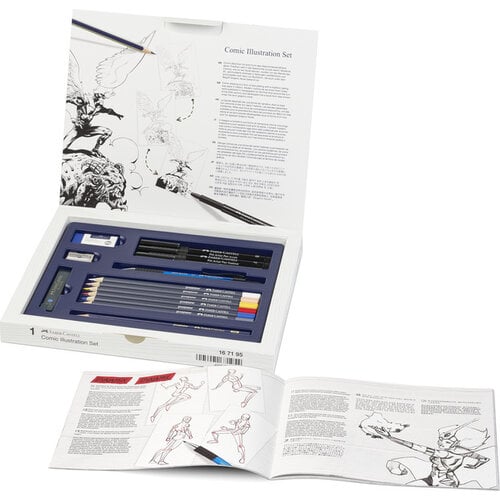 Tekenstift Pitt Artist Pen Comic - illustratie set