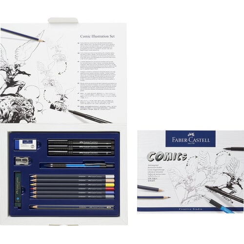 Tekenstift Pitt Artist Pen Comic - illustratie set