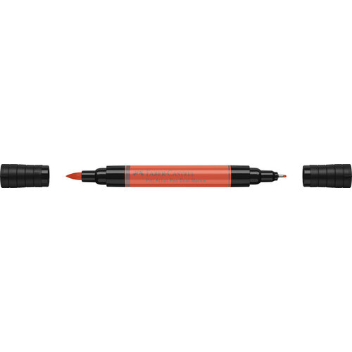 Tekenstift Pitt Artist Pen duo marker - 118 scharlakenrood