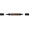 Tekenstift Pitt Artist Pen duo marker - 175 donker sepia