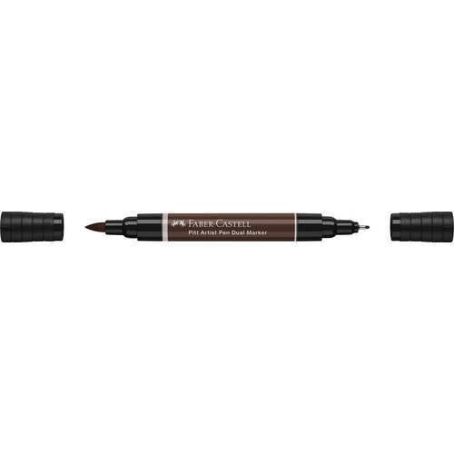 Tekenstift Pitt Artist Pen duo marker - 175 donker sepia