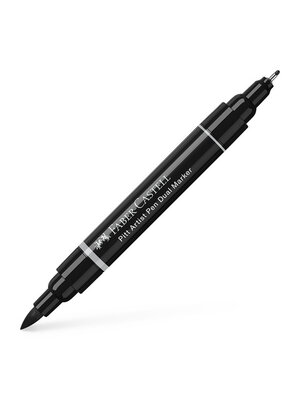Tekenstift Pitt Artist Pen duo marker - 199 zwart