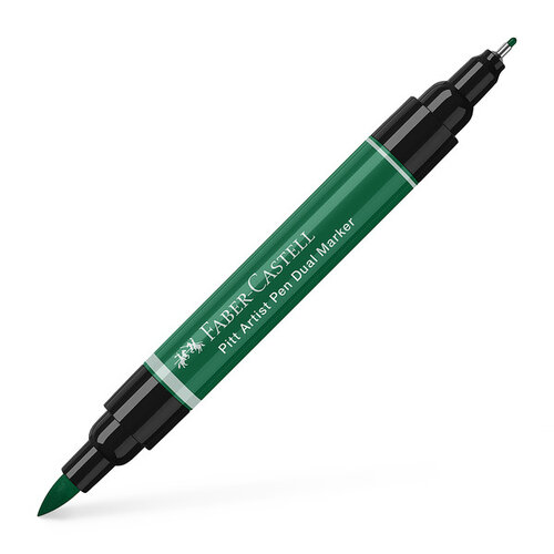 Tekenstift Pitt Artist Pen duo marker - 264 donker phthalogroen