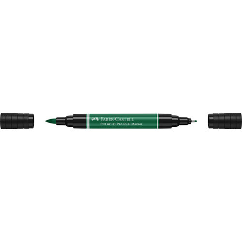 Tekenstift Pitt Artist Pen duo marker - 264 donker phthalogroen