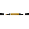 Tekenstift Pitt Artist Pen duo marker - 268 groen goud