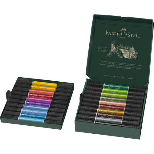 Tekenstift Pitt Artist Pen duo marker - etui a 20 stuks