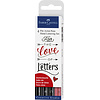 Pitt Artist Pen - set 4 stuks - Handlettering