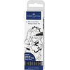 Pitt Artist Pen Manga - set 4 stuks - Black